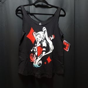 *Rare* Lootcrate Lootwear Exclusive Harley Quinn Tank Top Muscle Tee